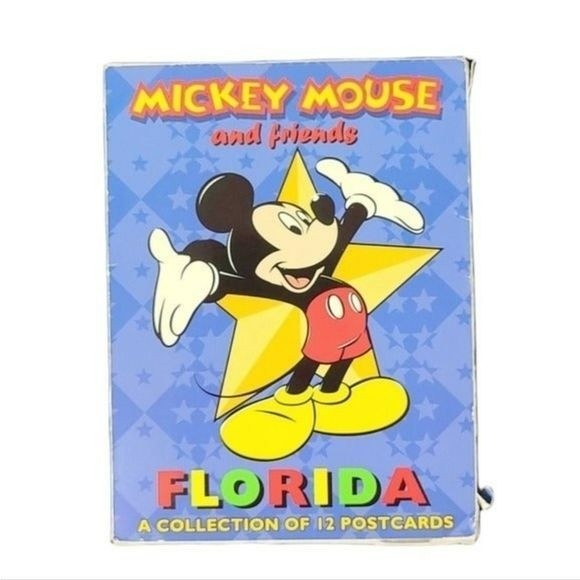 Mickey mouse and friends Florida postcards set of 10 Vintage - Picture 11 of 11